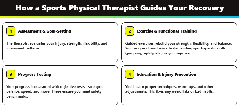 How a Sports Physical Therapist Guides Your Recovery